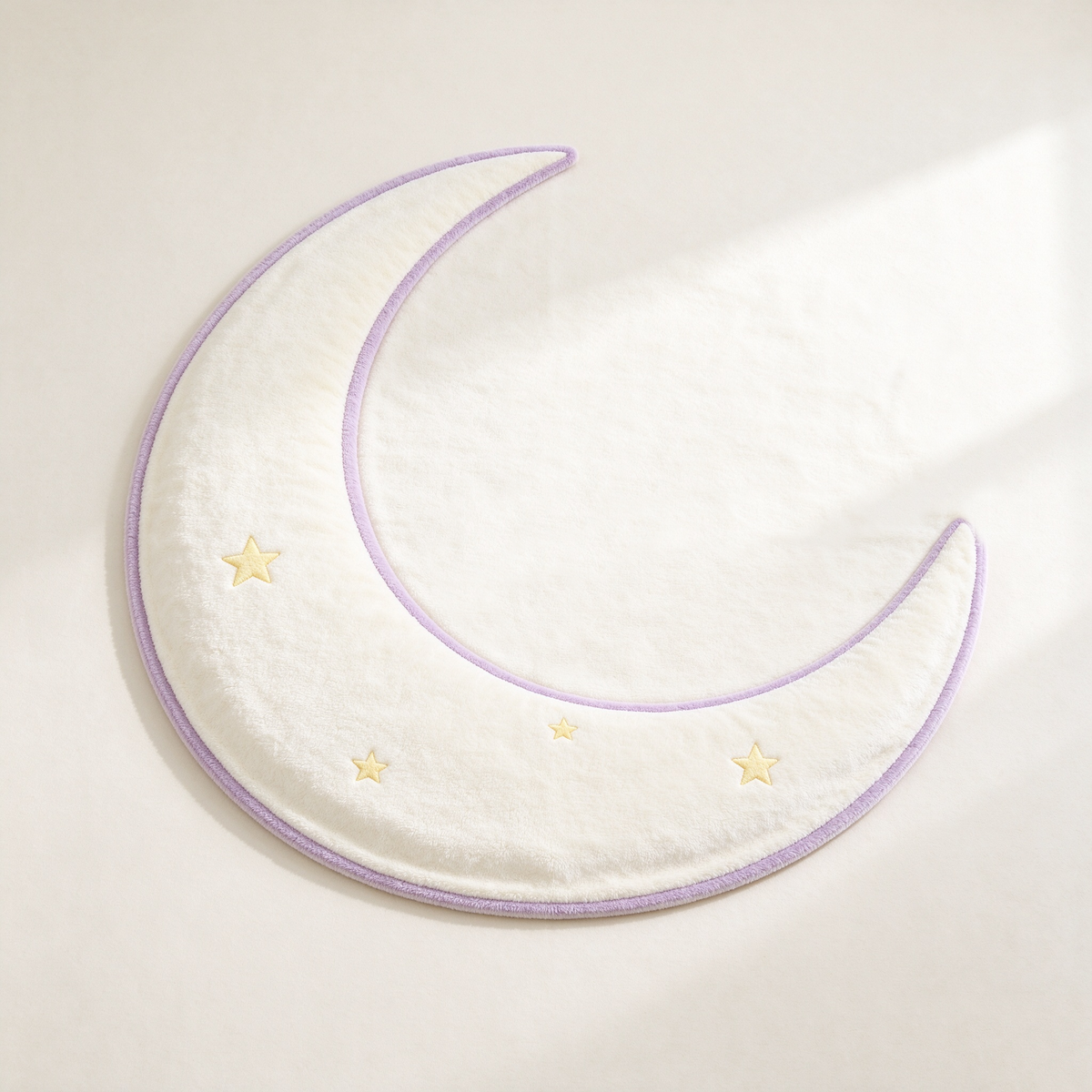 Crescent Moon Star Plush Sofa Towel