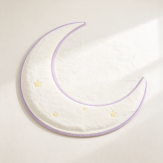 Crescent Moon Star Plush Sofa Towel