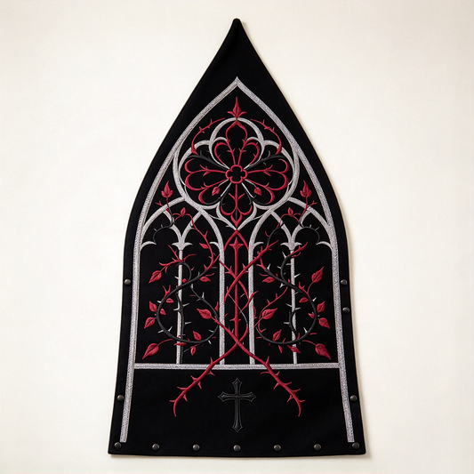 Gothic Arch Thorn Tapestry