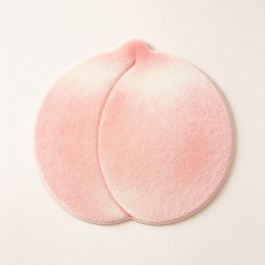 Peach Shaped Rug